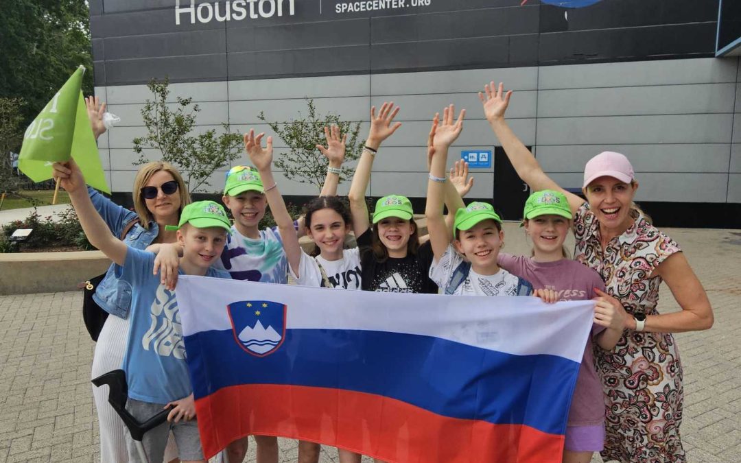 EKO ROBOTKI – FLL EKIPA OŠ ŠENTVID – NA SVETOVNEM PRVENSTVU V HOUSTONU
